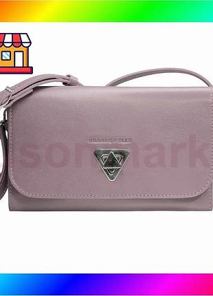 Bs женский клатч grande best mix pelle 701665 223х135х30 мм глянцевая кожа фрез bas77/n