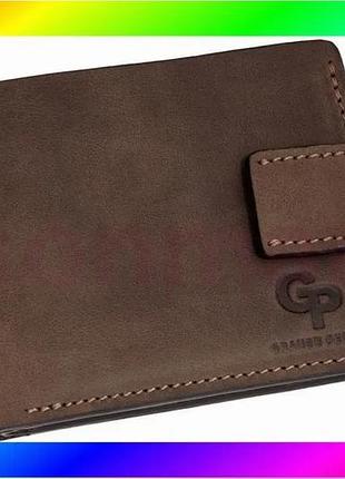 Bs портмоне onda с best mix застежкой, коричневый grande pelle 517120 bas77/n