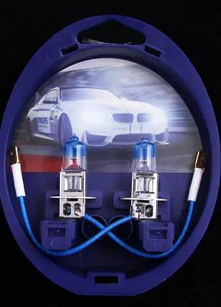 Лампа галогенная 12в h3 "philips" 55 +150% racing vision (2 шт.)