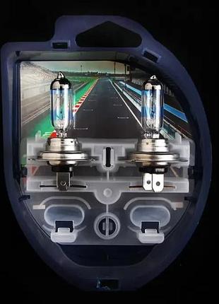 Лампа галогенная 12в h7 "philips" 55 +200% racing vision (2 шт.)