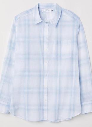 Легка бавовняна сорочка h&m