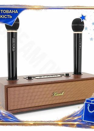 Dm колонка kisonli bluetooth спецификация 2.2 5.3 с двумя микрофонами 2х8w для музыки и караоке портат spe|lz