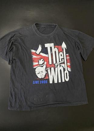 Футболка the who 2006 vintage