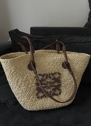 Плетена сумка loewe