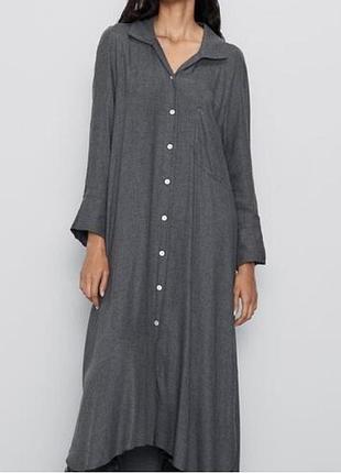 Міді сукня zara 🩶