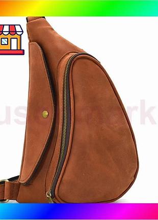 Bs шкіряний рюкзак tarwa best mix rb-3025-3md рюкзак-слінг на одне плече bas77/n