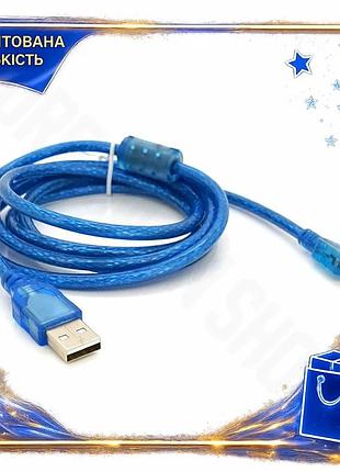 Dm кабель usb 2.0 специфікація 2.2 ritar am mini 5 pin 1,5 м синій прозорий для передачі даних зарядки spe|lz