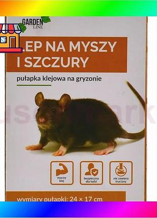 Bs клеевая ловушка грызунов best mix garden line 6377 bas77/n