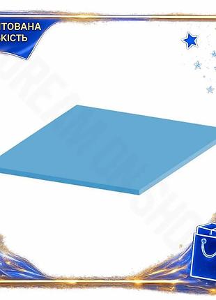 Dm силиконовая термопрокладка 100x100x0.3 спецификация 2.2 мм синяя для видеокарт и процессоров теплоп spe|lz