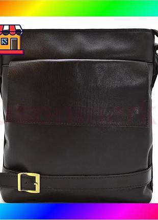 Bs cумка через плечо best mix мужская кожаная коричневая tarwa gc-0040-3md bas77/n