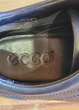 Оригинальные кожаные туфли ecco 7