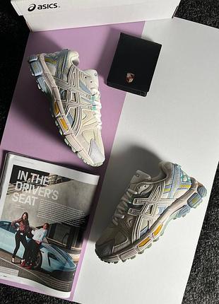 Asics gel-kahana 8 s beige blue yellow