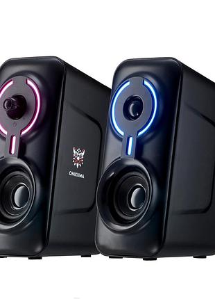 Акустична система onikuma l6 чорний usb 3.5 мм протиударна