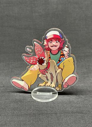 Акриловая коллекционная фигурка чиби chibi странные дела, очень странные дела, stranger thing демогоргона и дастин 10 см