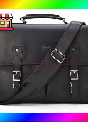 Bs черный мужской портфель best mix из натуральной кожи ra-3960-4lx tarwa bas77/n