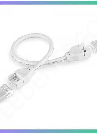 Проміжний гнучкий конектор для led стрічки videx 6a ip65 з'єднувач для світлодіодної стрічки