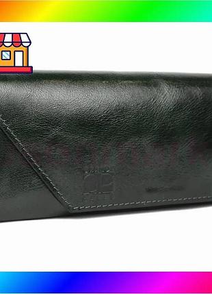 Bs портмоне женское большое best mix festa зеленый grande pelle 513391 bas77/n