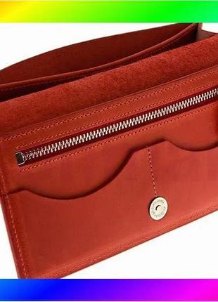 Bs портмоне сinturino, красный best mix grande pelle 512160 bas77/n