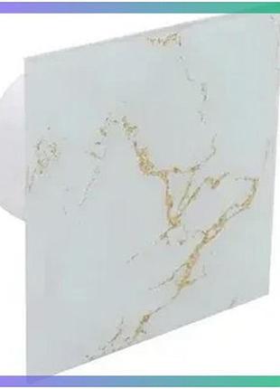 Панель airroxy marble white gold скляна біла глянцева для охолодження приміщення
