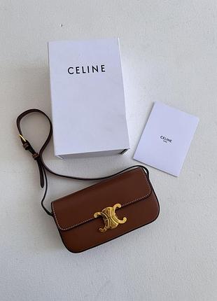Céline | triomphe bag brown premium