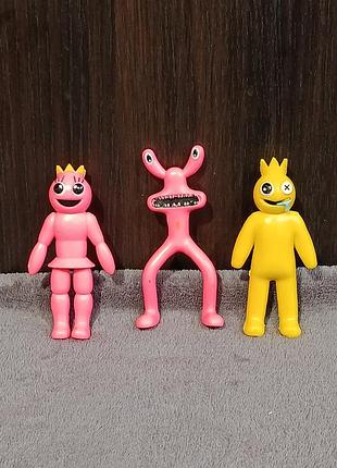 Набор фигурок 4 шт  радужные друзья, роблокс, rainbow friends