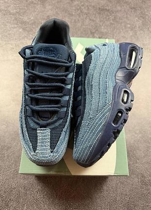 🛍 nike air max 95 x levis blue 8