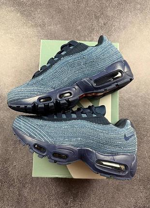 🛍 nike air max 95 x levis blue 9
