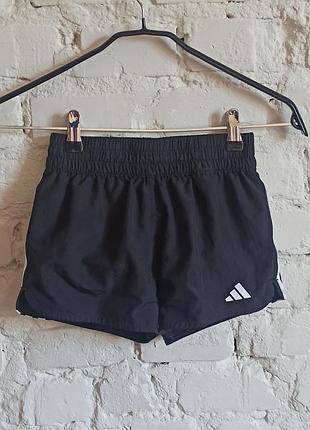 Стильные шорты с логотипом adidas плащевка 9-10
