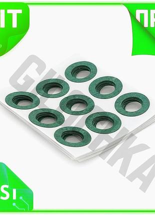 Ve изоляционная бумага для аккумуляторных new version батарей 18650 green клеевая термостойкая для сбо n6w_ver