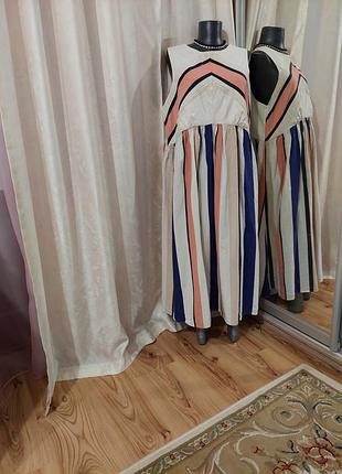 Комфортное льняное платье 👗