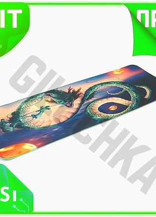 Ve коврик для мыши dragon new version тканевый с rgb подсветкой usb 1,8 м для геймеров 300*800 мм с бо n6w_ver