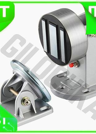 Ve электромагнитный замок для стеклянной new version двери 60кг 12/24v настенный напольный запирающий n6w_ver