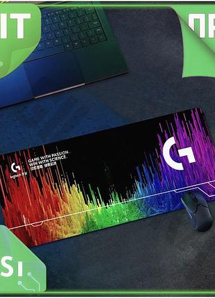 Ve килимок тканинний logitech 300*600 new version мм 2 мм для комп'ютера столовий ігровий килимок для n6w_ver