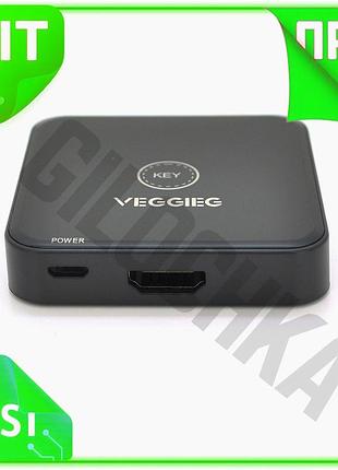Ve переключатель hdmi двухнаправленный veggieg new version v-hd01 с usb питанием для телевизора и прое n6w_ver