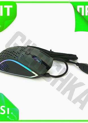 Ve дротова ігрова миша imice new version з 7 кнопками 7200 dpi для комп'ютера з led підсвічуванням чор n6w_ver