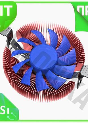 Ve кулер процесорний pccooler для new version intel lga775 1155 1156 та amd am2 вентилятор охолодження n6w_ver