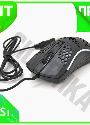 Ve мышь проводная jedel для new version компьютера игровая с подсветкой usb 4 кнопки регулируемая чувс n6w_ver