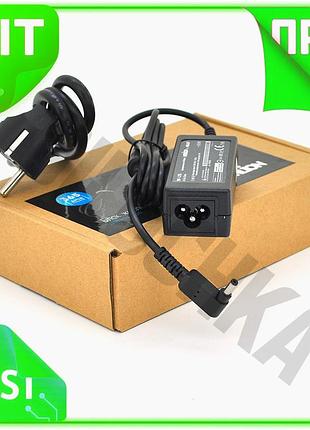 Ve блок живлення merlion для new version ноутбука asus 19v 1.75a 34вт зарядний пристрій з кабелем 4.0х n6w_ver