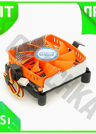 Ve кулер процессорный pccooler для new version intel lga 1156 1155 775 amd am2 am3 3-pin вентилятор ох n6w_ver