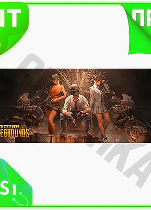 Ve коврик тканевый battlegrounds 300*700 new version мм для компьютера игровой коврик для мыши с неско n6w_ver