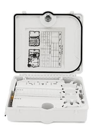 Pon-бокс merlion ml-op-s222-sc 12-канальний адаптер sc simplex для оптичного кабелю захисту ip65 ve-33