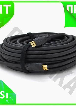 Ve кабель hdmi ritar 5м new version ultra hd 4k 19+1 з фільтром для телевізора та комп'ютера позолочен n6w_ver