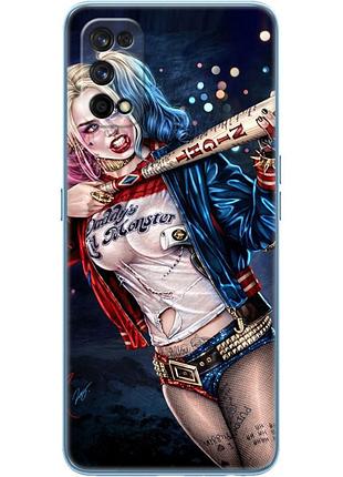 Чехол силиконовый с картинкой на realme 7 pro (харли квинн, harley quinn)