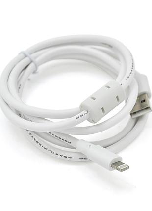 Кабель usb type-c 1.5м voltronic для iphone 5/6 ipad 4 зарядний провід із фільтром високошвидкісний кабе ve-33