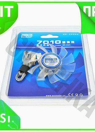 Ve кулер для видеокарты pccooler new version 3-pin 3200 об/мин для ati nvidia охлаждение вентилятор дл n6w_ver