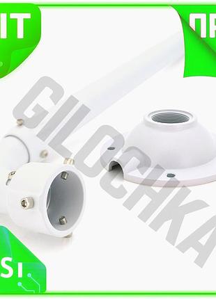 Ve кронштейн для камеры pipo new version поворотный телескопический белый металлический для видеонаблю n6w_ver