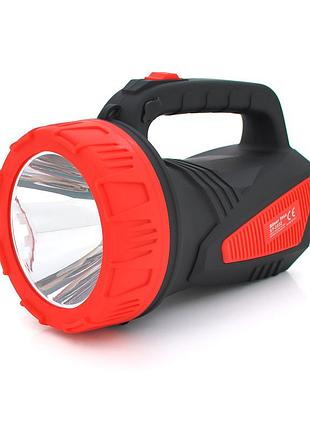 Фонарь поисковый silver toss st-222 1led t6 10w 2 режима для охоты и туризма светодиодный фонарь с аккум ve-33
