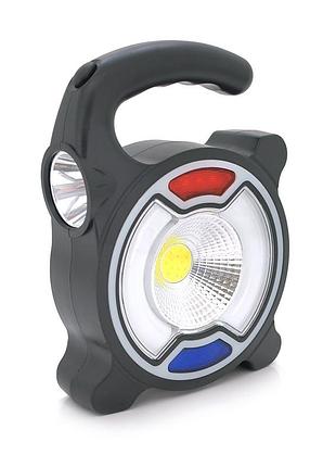 Переносной фонарь forlife f-3130 solar led cob 4 режима работы для дома дачи и офиса аккумуляторный фона ve-33