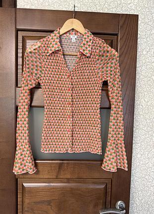 Кофтинка на ґудзиках від river island! розмір с
