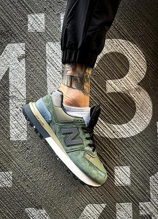 👕new balance 574 legacy stone island "dark green"👕